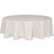 Lenox French Perle Solid Tablecloth, Natural - 70"W x 70"L Round
